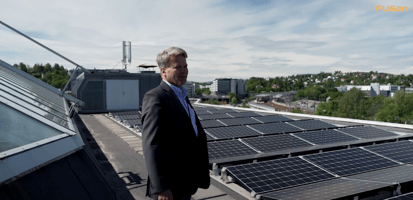 Solceller fra FUSen ble «drømmeprosjekt» for KLP Eiendom