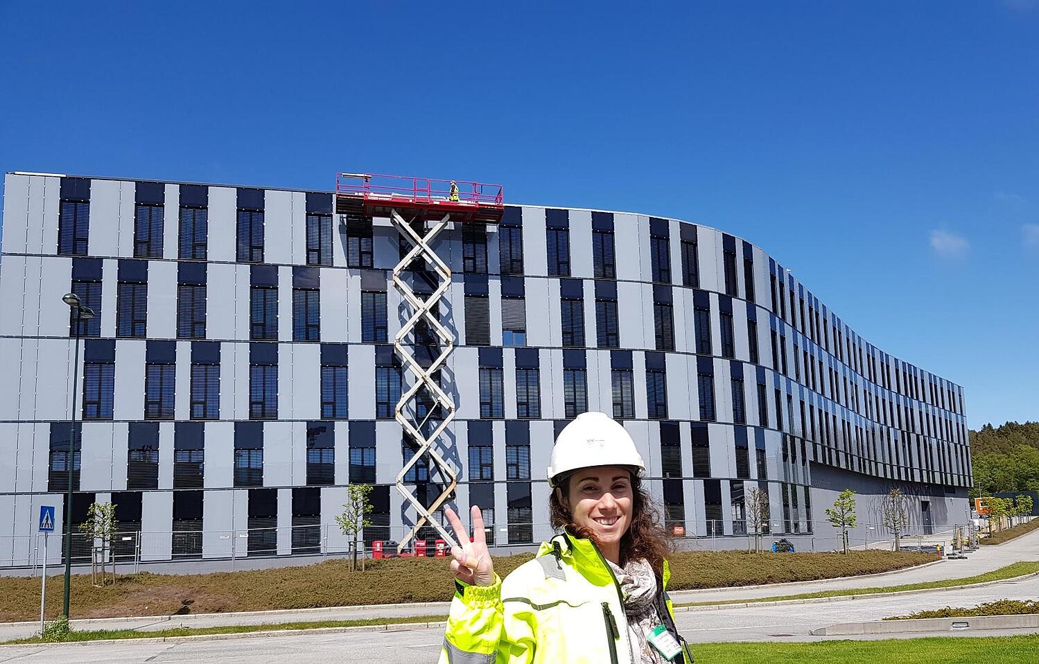 Oljedirektoratet solceller på fasade